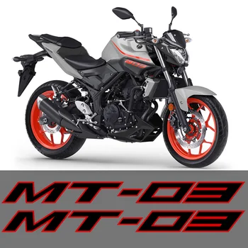 Етикети към Резервоар на Мотоциклет MT 03 За YAMAHA MT-03 MT03 MT 03 Джанти Стикер На Каската В Ивицата Джантата на Колелото 2017 2018 2019 2020