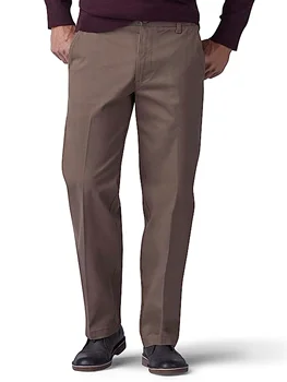 Американската Пролет-Лято, Летни Ежедневни панталони, Мъжки Тънки Бизнес панталони с еластичен ластик на талията, Корейски Класически Тънки Черни Кахаки