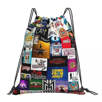 Раници с логото на Бродуейския шоу, преносими чанти от съвсем малък, имат чанта за съхранение на съвсем малък, чанти и калъфи за книги за мъже и жени