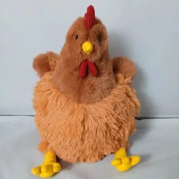 Имитация на Пиле Играчка Плюшен Подарък за Рожден Ден Момчета и Момичета