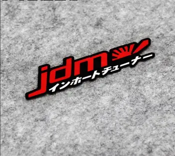 Отразяваща винил JDM С японски надписи Автомобилни стикери Японската стикер за дрифт Етикети за Състезателни мотоциклети
