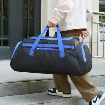 Модерни Дневни мъжки спортни многофункционални раници за фитнес Преносими пътни водоустойчива чанта през рамо с големи джобове