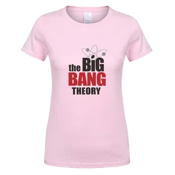 Женска Тениска The big bang theory, Лятна Памучен Тениска С къс Ръкав the big bang theory, Дамски Тениски За Момичета, Тениски Sheldon Мед, Топ