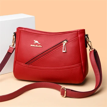 2023 Нови висококачествени луксозни портмонета и чанти от мека кожа, дизайнерски дамски чанти през рамо за жени Sac A Main