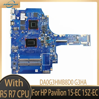 Дънна платка DA0G3HMB8D0 G3HA за лаптоп HP Pavilion 15-ЕО 15Z-ЕО дънна Платка дънна Платка R5-3550H ах италиански хляб! r7-3750H Процесор GPU: GTX1050 DDR4
