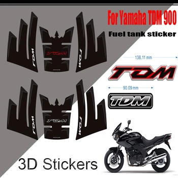 За Yamaha TDM 900 TDM900 Мотоциклет Протектор за Защита от газ, мазут, Комплект драскотини по коленете Странични ръкохватки тампон на резервоар