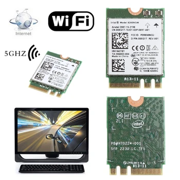 Безжична Мрежова карта ac 2.4 G / 5G 8260NGW Wifi карта, съвместима с БТ 4.2 за Dell