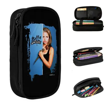 Пеналы Buffy The Vampire Slayer, пеналы Demon, дръжки за момичета и момчета, Голяма чанта за съхранение, ученически пособия, Подаръци, Канцеларски материали